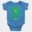 Who Is The Daag Voice Onesie/Romper in Orchid Blue Color